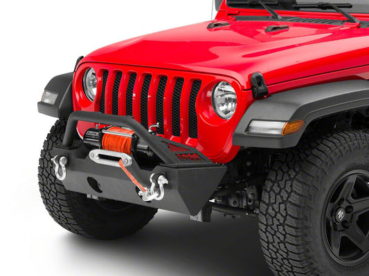 Barricade Battalion Stubby Front Bumper (18-25 Jeep Wrangler JL)