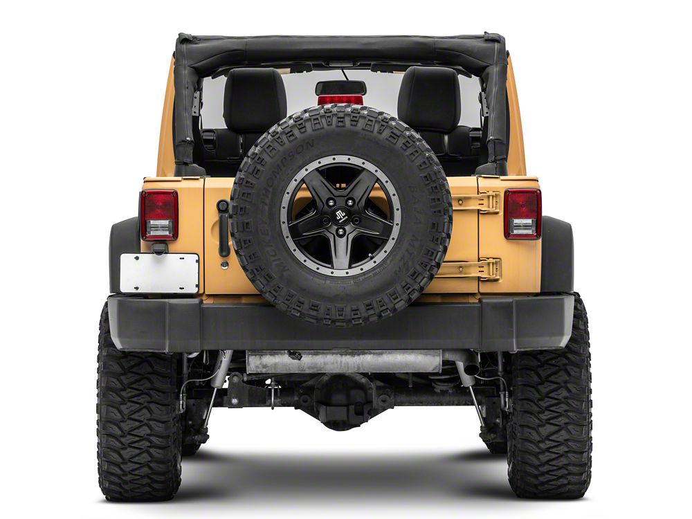 Barricade Spare Tire Extension Bracket (97-18 Jeep Wrangler TJ & JK)