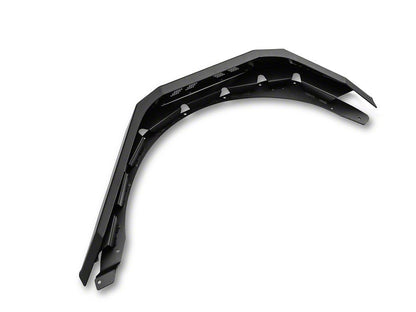 Barricade X-Series Fender Flares with LED DRL and Marker Lights; Black Inserts (18-25 Jeep Wrangler JL)
