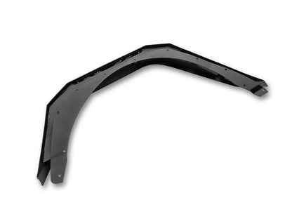 Barricade X-Series Fender Flares with LED DRL and Marker Lights; Black Inserts (18-25 Jeep Wrangler JL)