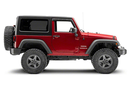 Barricade Tough Guard FormFit Window Visors (07-18 Jeep Wrangler JK 2-Door)
