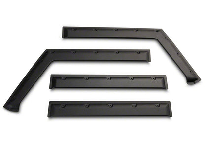 Barricade Tough Guard FormFit Window Visors (07-18 Jeep Wrangler JK 4-Door)