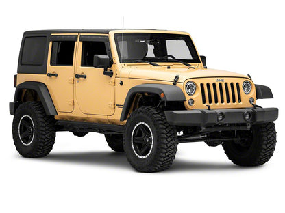 Barricade Tough Guard FormFit Window Visors (07-18 Jeep Wrangler JK 4-Door)