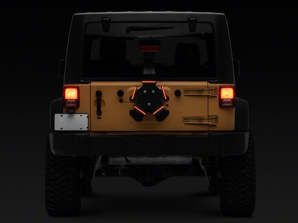 Barricade HD Auxiliary Brake Light (07-18 Jeep Wrangler JK)