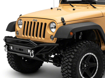 Barricade Trail Runner Front Bumper with LED Fog Lights (07-18 Jeep Wrangler JK)