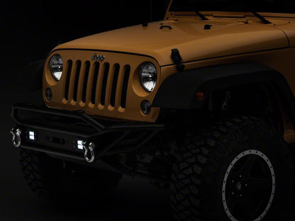 Barricade Trail Runner Front Bumper with LED Fog Lights (07-18 Jeep Wrangler JK)