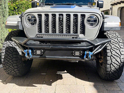 Barricade Trail Runner Front Bumper with LED Fog Lights (18-25 Jeep Wrangler JL)