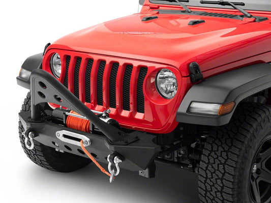 Barricade Stubby Winch Front Bumper with Stinger Bar (18-25 Jeep Wrangler JL)