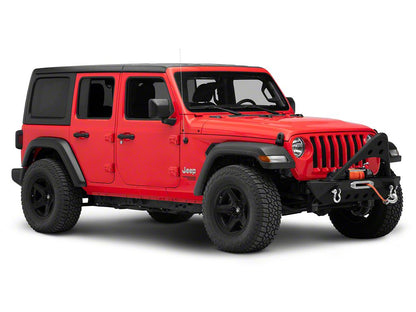 Barricade Stubby Winch Front Bumper with Stinger Bar (18-25 Jeep Wrangler JL)