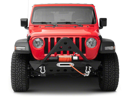 Barricade Stubby Winch Front Bumper with Stinger Bar (18-25 Jeep Wrangler JL)