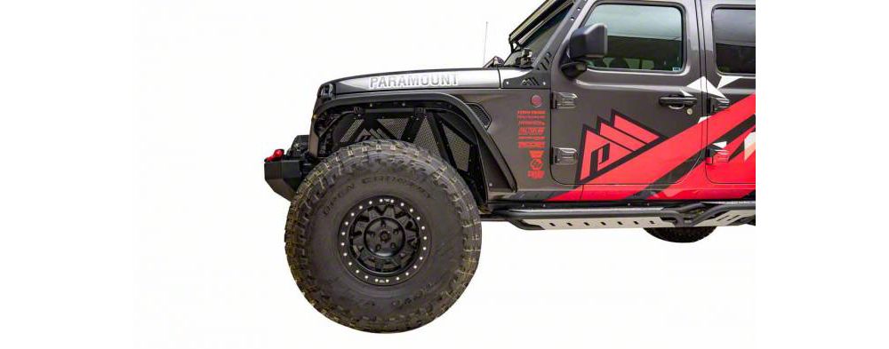 Barricade Gen2 Front Aluminum Inner Fender Liners (20-25 Jeep Gladiator JT)