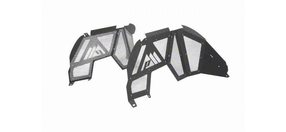 Barricade Gen2 Front Aluminum Inner Fender Liners (20-25 Jeep Gladiator JT)