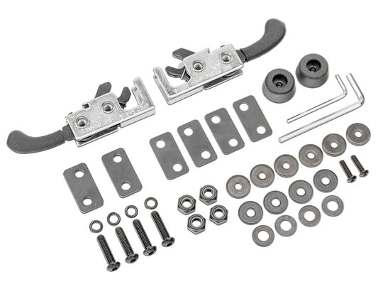 Barricade Replacement Door Hardware Kit for J132134-JL Only (18-25 Jeep Wrangler JL 4-Door)