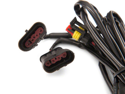 Barricade Replacement LED Lights with Harness for Bumper J129290 Only (07-18 Jeep Wrangler JK)