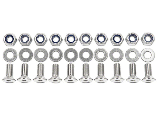 Barricade Replacement Rocker Guard Hardware Kit for J100293 Only (97-06 Jeep Wrangler TJ, Excluding Unlimited)