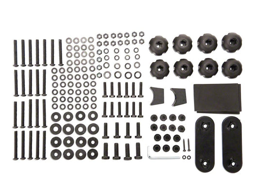 Barricade Replacement Roof Rack Hardware Kit for J100173 Only (07-18 Jeep Wrangler JK 4-Door)