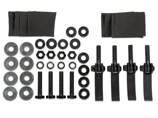Barricade Replacement Roof Rack Hardware Kit for J132753 Only (07-18 Jeep Wrangler JK 4-Door)