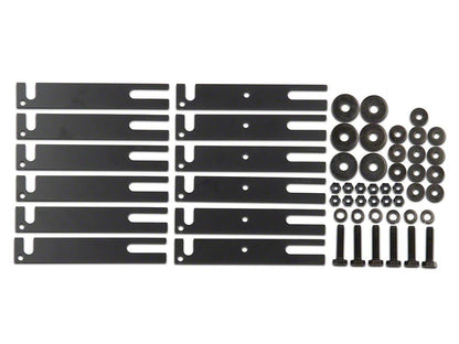 Barricade Replacement Rubi Rail Hardware Kit for J123335-JL Only (18-25 Jeep Wrangler JL 4-Door)