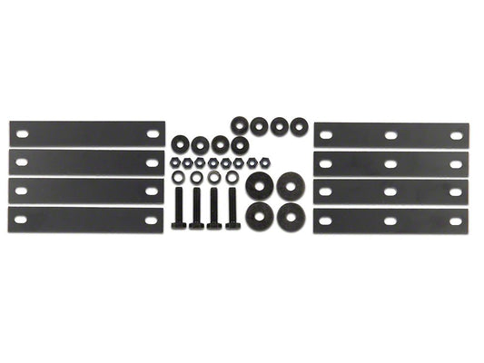 Barricade Replacement Rubi Rail Hardware Kit for J130315-JL Only (18-25 Jeep Wrangler JL 2-Door)
