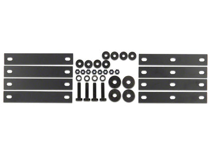 Barricade Replacement Rubi Rail Hardware Kit for J130316-JL Only (18-25 Jeep Wrangler JL 2-Door)
