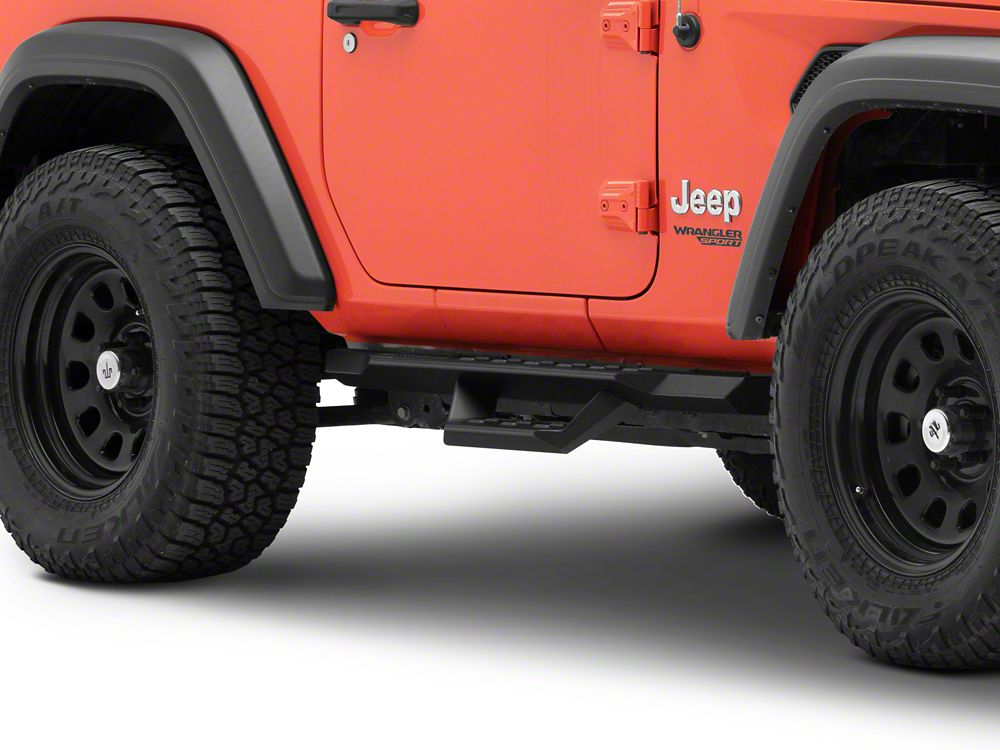 Barricade HD Overland Drop Side Step Bars (18-25 Jeep Wrangler JL 2-Door)