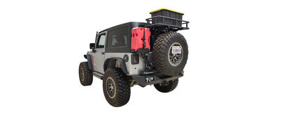 Barricade Universal Tire Carrier Gas Can Mount (Universal; Some Adaptation May Be Required)