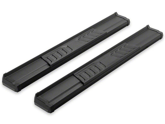 Barricade S6 Running Boards; Textured Black (18-25 Jeep Wrangler JL 2-Door)