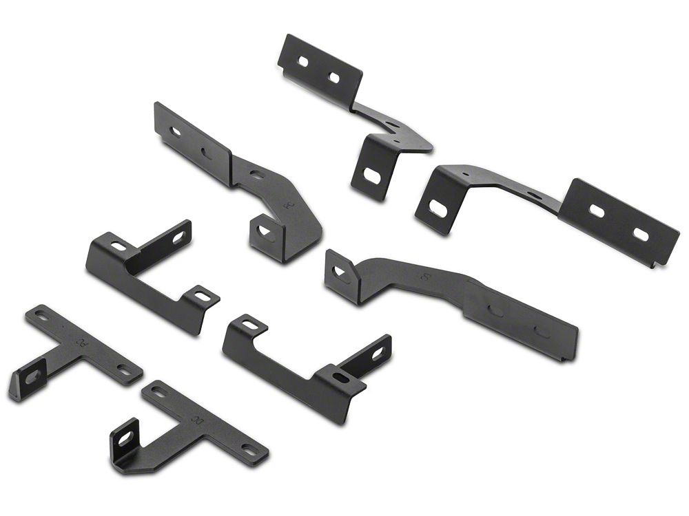 Barricade S6 Running Boards; Textured Black (18-25 Jeep Wrangler JL 2-Door)