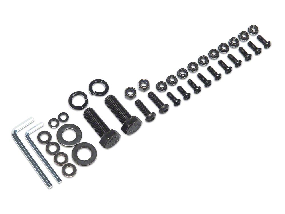 Barricade Replacement Bumper Hardware Kit for J145337-JL Only (18-25 Jeep Wrangler JL)