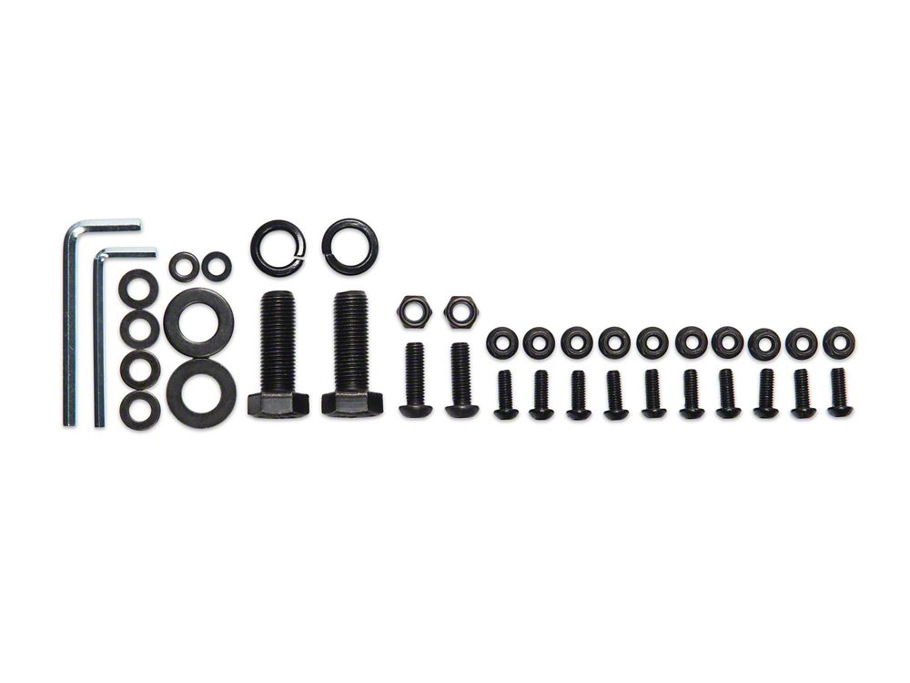 Barricade Replacement Bumper Hardware Kit for J145337-JL Only (18-25 Jeep Wrangler JL)