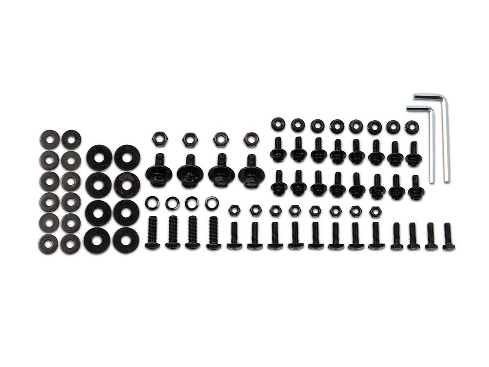 Barricade Replacement Roof Rack Extension Hardware Kit for J163316 Only (18-25 Jeep Wrangler JL)