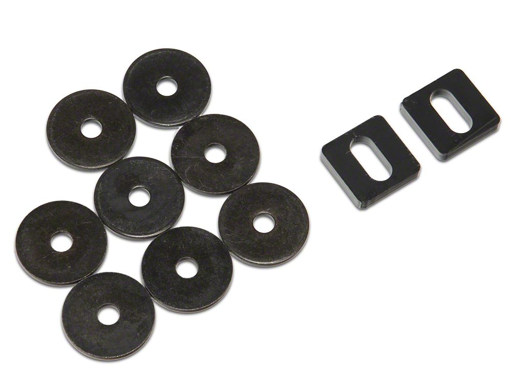 Barricade Replacement Roof Rack Side Plate Hardware Kit for J163317 Only (18-25 Jeep Wrangler JL)