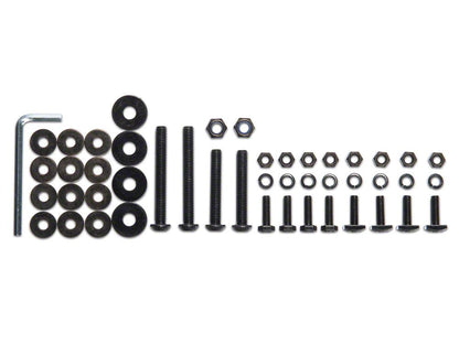 Barricade Replacement Roof Rack Traction Board Mount Hardware Kit for J163318 Only (18-25 Jeep Wrangler JL)