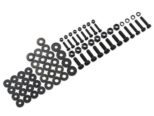 Barricade Replacement Side Step Bar Hardware Kit for J143376-JL Only (18-25 Jeep Wrangler JL 2-Door)