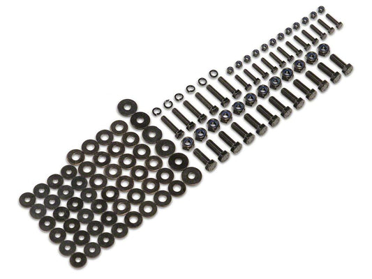 Barricade Replacement Side Step Bar Hardware Kit for J143377-JL Only (18-25 Jeep Wrangler JL 4-Door)