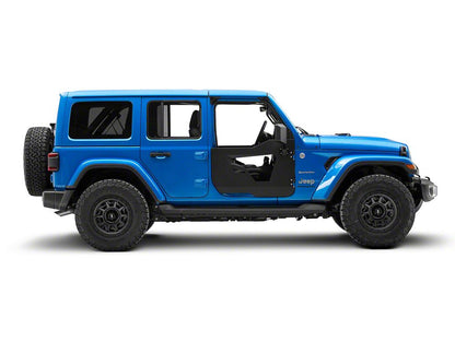 Barricade HDP Series Sheet Metal Front Doors with Mirrors (18-25 Jeep Wrangler JL)