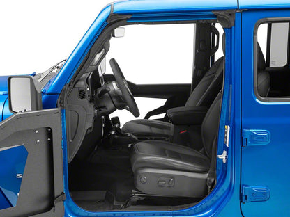 Barricade HDP Series Sheet Metal Front Doors with Mirrors (18-25 Jeep Wrangler JL)