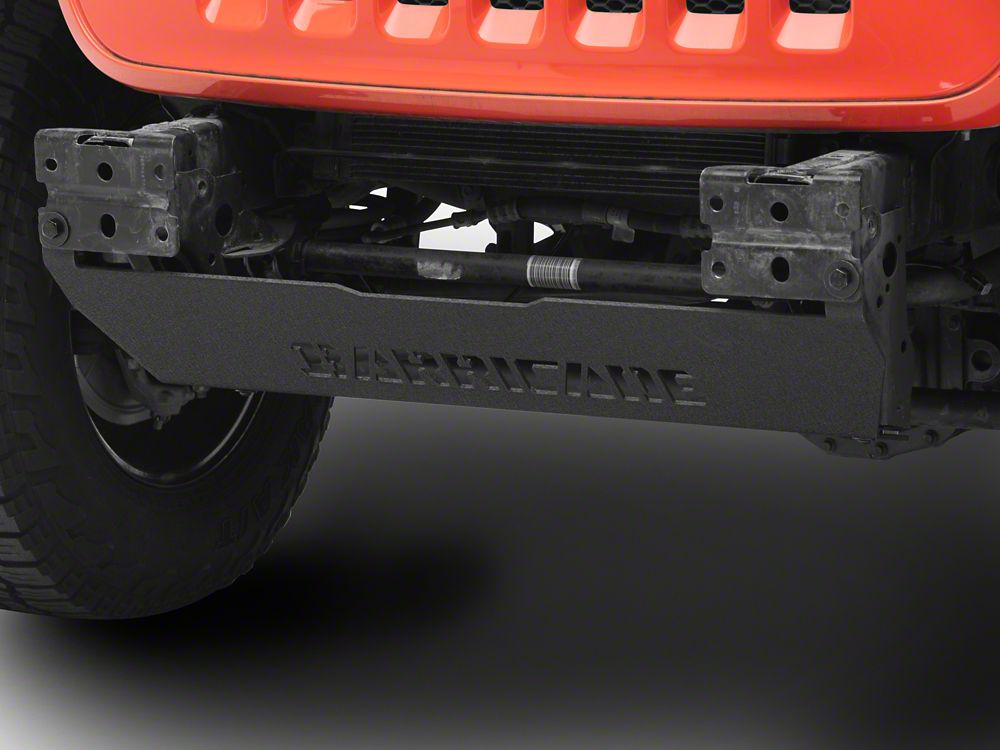 Barricade Skid Plate with Barricade Logo for Barricade Trail Force HD Front Bumper Only (07-25 Jeep Wrangler JK & JL)