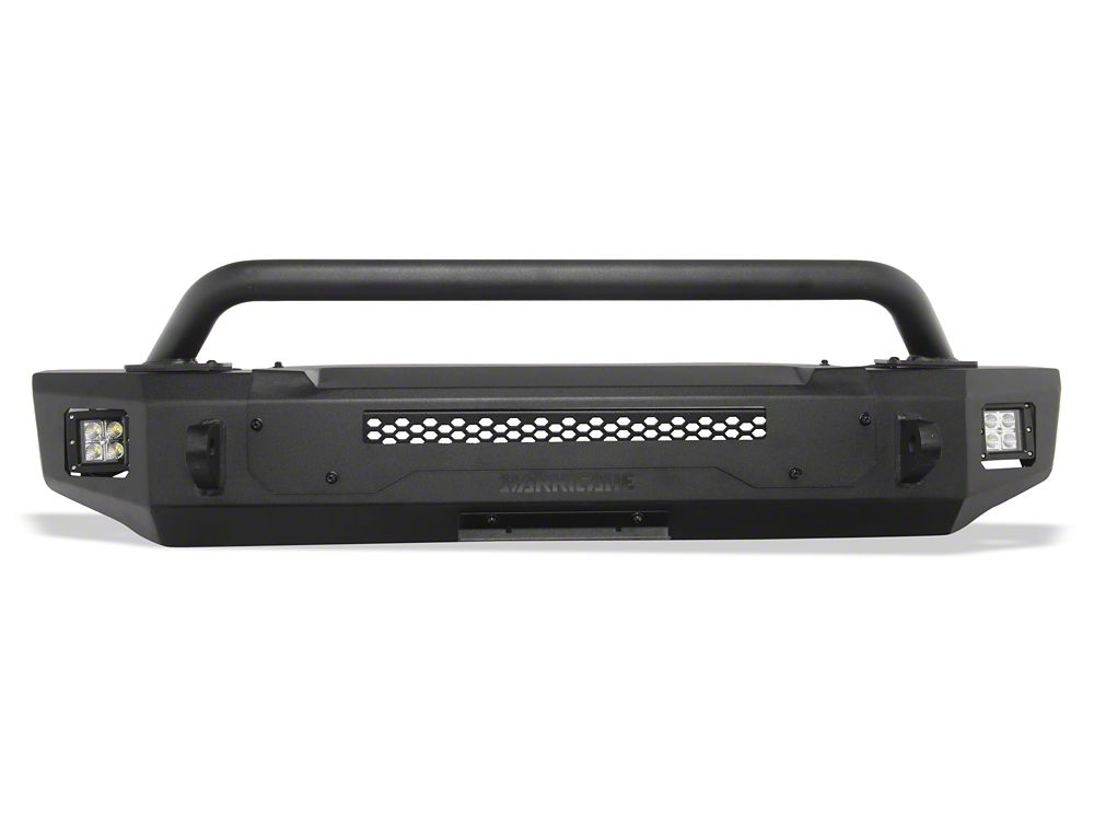 Barricade HD3 Stubby Front Bumper with LED Fog Lights (18-25 Jeep Wrangler JL)