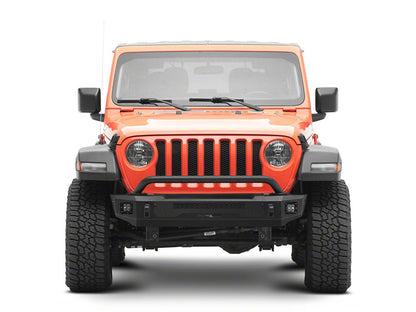 Barricade HD3 Stubby Front Bumper with LED Fog Lights (18-25 Jeep Wrangler JL)