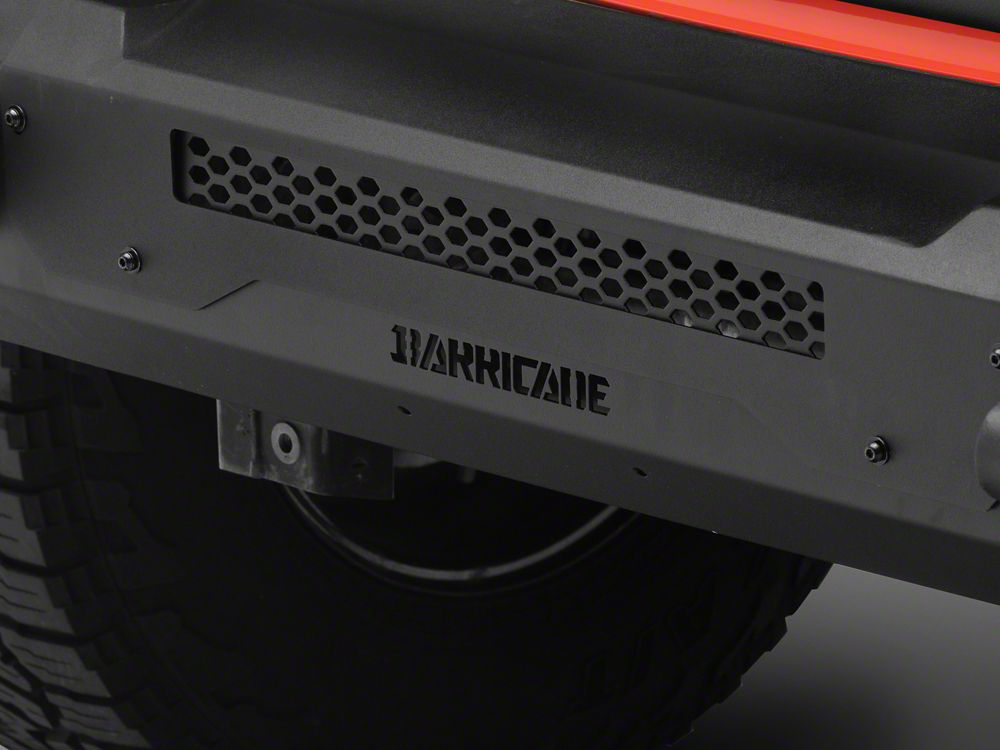 Barricade HD3 Stubby Front Bumper with LED Fog Lights (18-25 Jeep Wrangler JL)