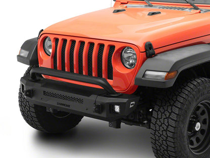 Barricade HD3 Stubby Front Bumper with LED Fog Lights (18-25 Jeep Wrangler JL)