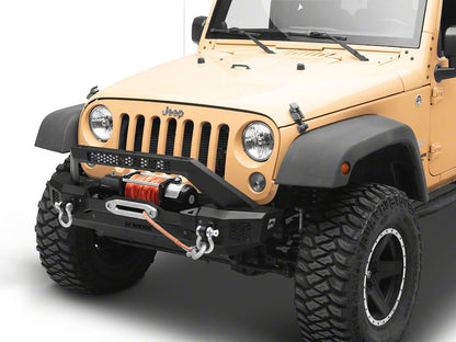 Barricade HD3 Stubby Winch Mount Front Bumper (07-18 Jeep Wrangler JK)