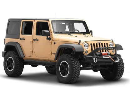 Barricade HD3 Stubby Winch Mount Front Bumper (07-18 Jeep Wrangler JK)