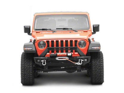 Barricade HD3 Stubby Winch Mount Front Bumper with LED Fog Lights (18-25 Jeep Wrangler JL)