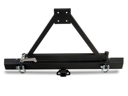 Barricade Classic Rear Bumper with Tire Carrier (87-06 Jeep Wrangler YJ & TJ)