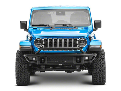 Barricade HD4 Tubular Style Front Bumper with LED Fog Lights (18-25 Jeep Wrangler JL)