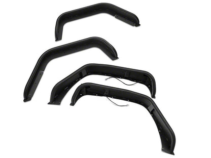 Barricade Trail Force HD Front Bumper with Tubular Fender Flares (07-18 Jeep Wrangler JK)
