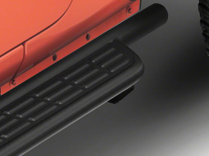 Barricade Formed HD Running Boards; Textured Black (18-25 Jeep Wrangler JL 2-Door)