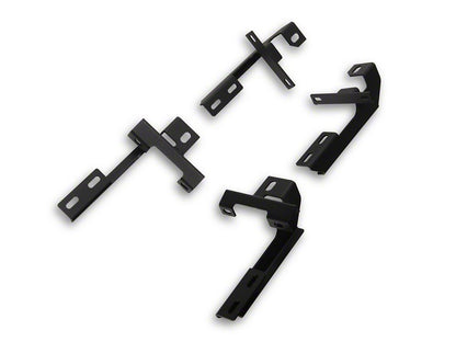 Barricade Formed HD Running Boards; Textured Black (18-25 Jeep Wrangler JL 2-Door)